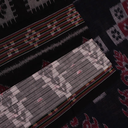 Handloom Sambalpuri Cotton Ikkat Saree Handloom Saree_Sambalpuri Cotton Priyadarshini Handloom 