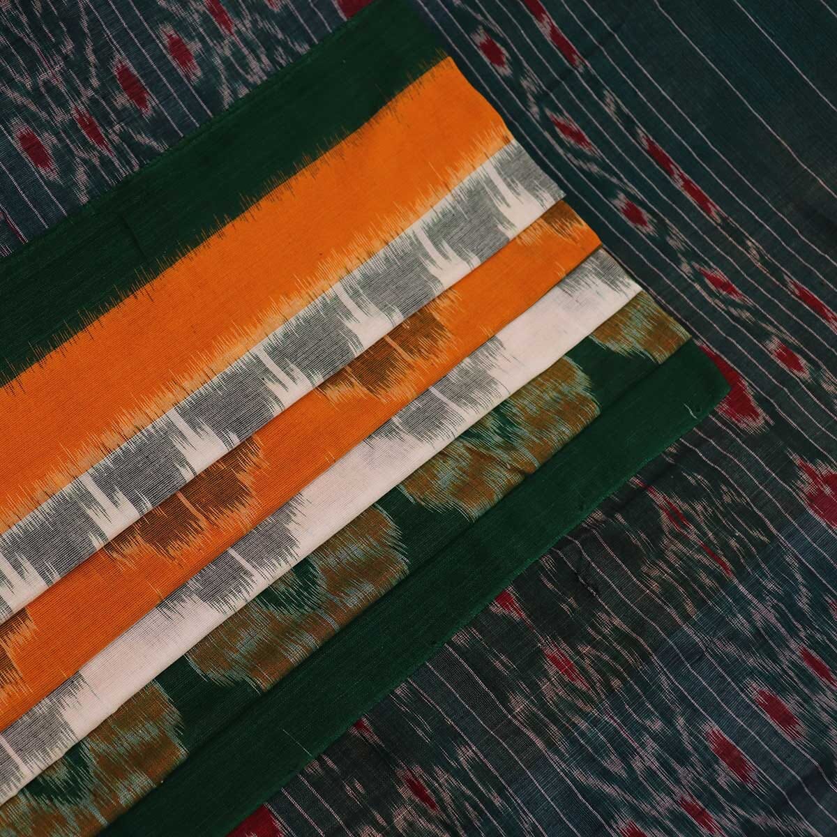 Handloom Sambalpuri Cotton Ikkat Saree Handloom Saree_Sambalpuri Cotton Priyadarshini Handloom 