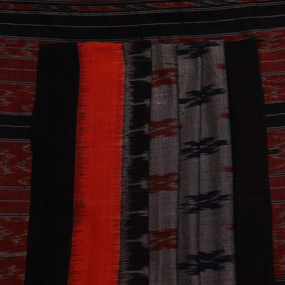 Handloom Sambalpuri Cotton Ikkat Saree Handloom Saree_Sambalpuri Cotton Priyadarshini Handloom 