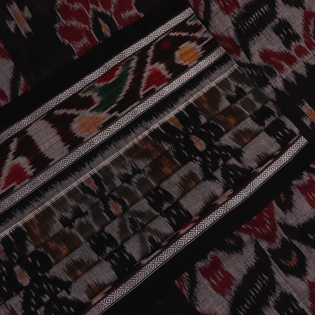 Handloom Sambalpuri Cotton Ikkat Saree Handloom Saree_Sambalpuri Cotton Priyadarshini Handloom 