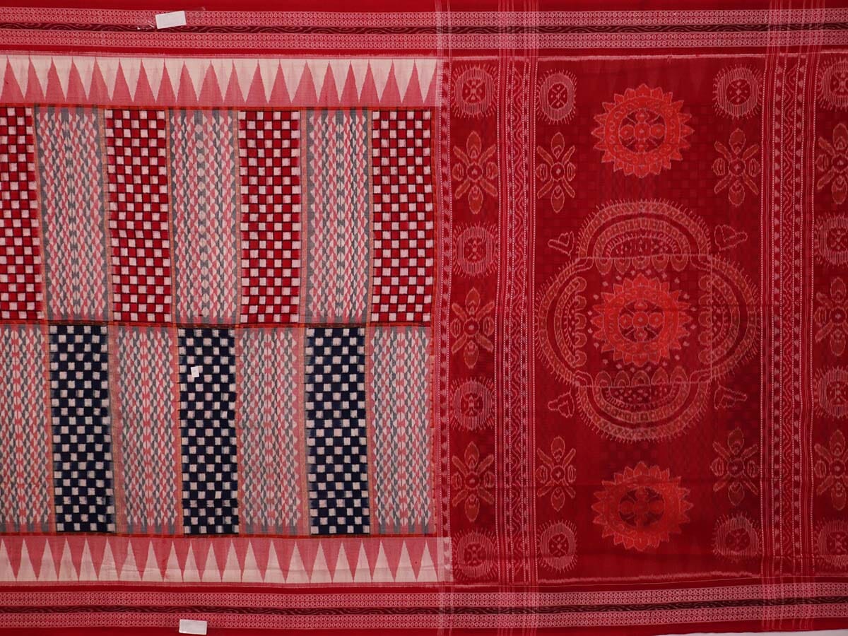 Handloom Sambalpuri Cotton Ikkat Saree Handloom Saree_Sambalpuri Cotton Priyadarshini Handloom 