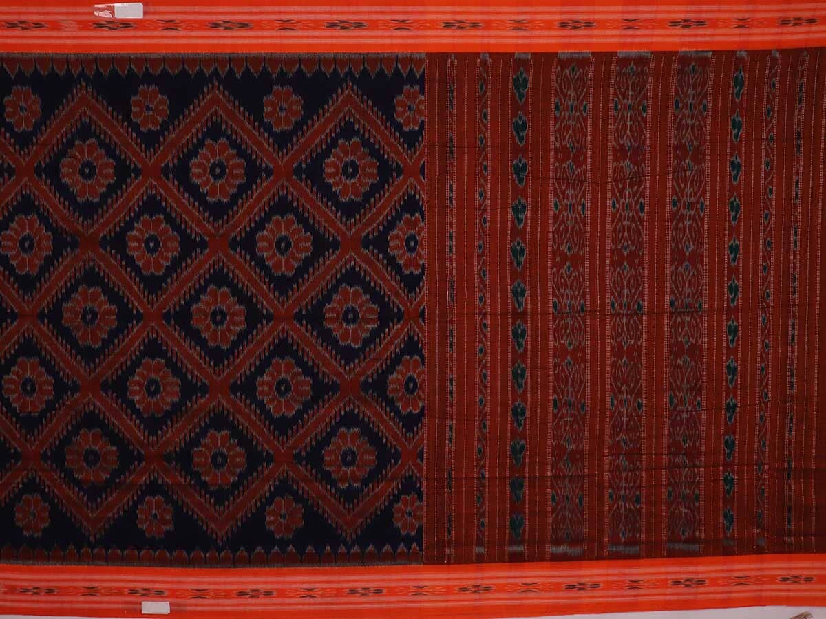Handloom Sambalpuri Cotton Ikkat Saree Handloom Saree_Sambalpuri Cotton Priyadarshini Handloom 