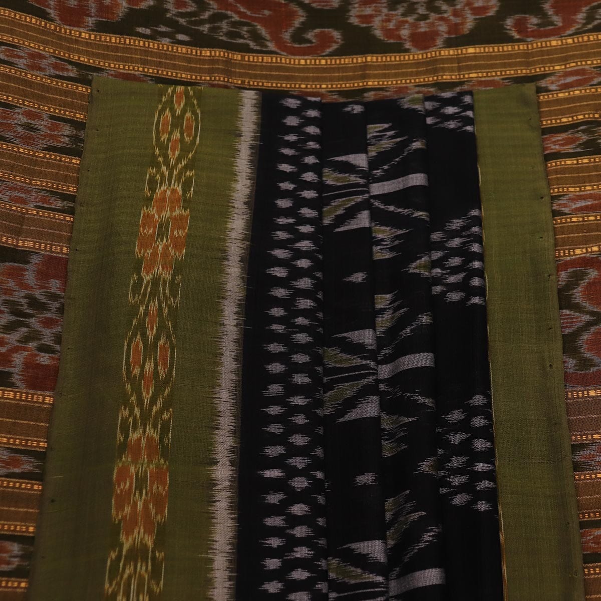 Handloom Sambalpuri Cotton Ikkat Saree Handloom Saree_Sambalpuri Cotton Priyadarshini Handloom 