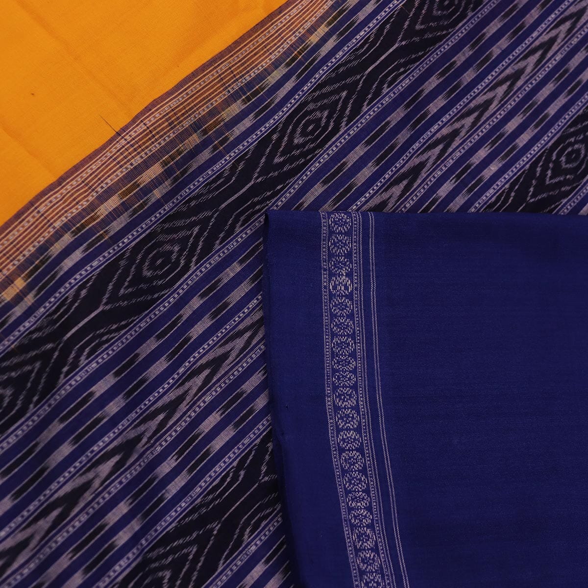 Handloom Sambalpuri Cotton Ikkat Saree Handloom Saree_Sambalpuri Cotton Priyadarshini Handloom 