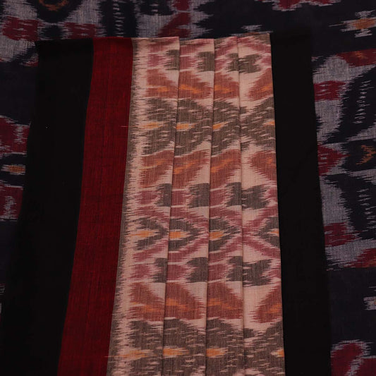 Handloom Sambalpuri Cotton Ikkat Saree Handloom Saree_Sambalpuri Cotton Priyadarshini Handloom 