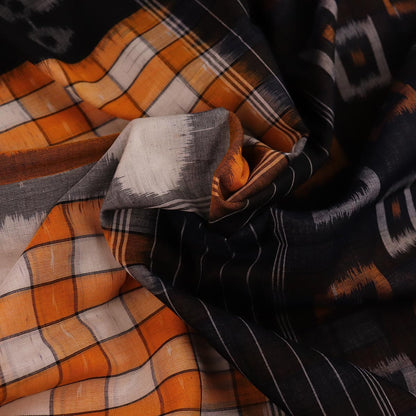 Handloom Sambalpuri Cotton Ikkat Saree Handloom Saree_Sambalpuri Cotton Priyadarshini Handloom 