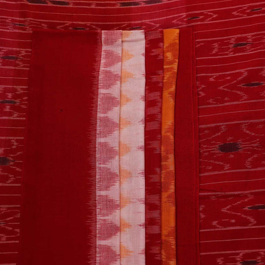 Handloom Sambalpuri Cotton Ikkat Saree Handloom Saree_Sambalpuri Cotton Priyadarshini Handloom 