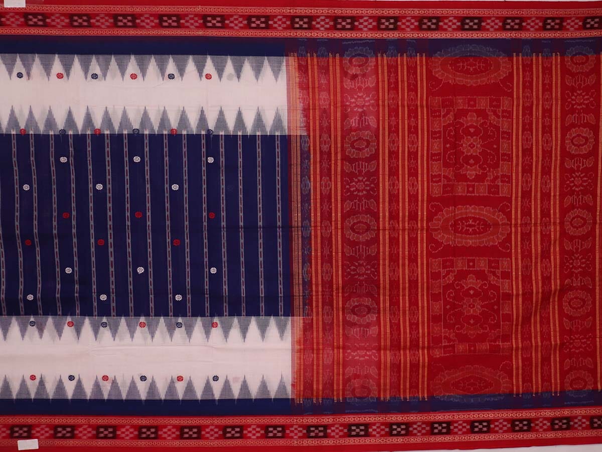 Handloom Sambalpuri Cotton Ikkat Saree Handloom Saree_Sambalpuri Cotton Priyadarshini Handloom 