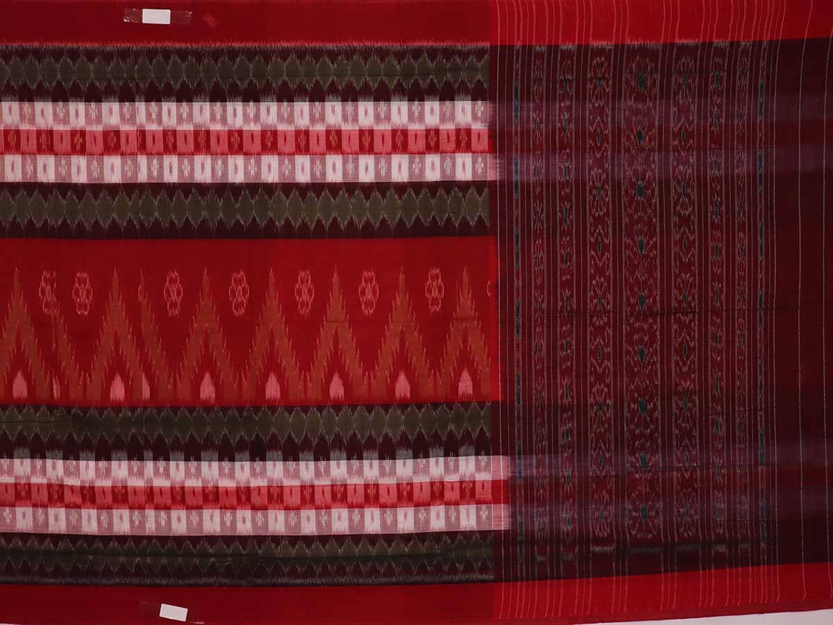Handloom Sambalpuri Cotton Ikkat Saree Handloom Saree_Sambalpuri Cotton Priyadarshini Handloom 