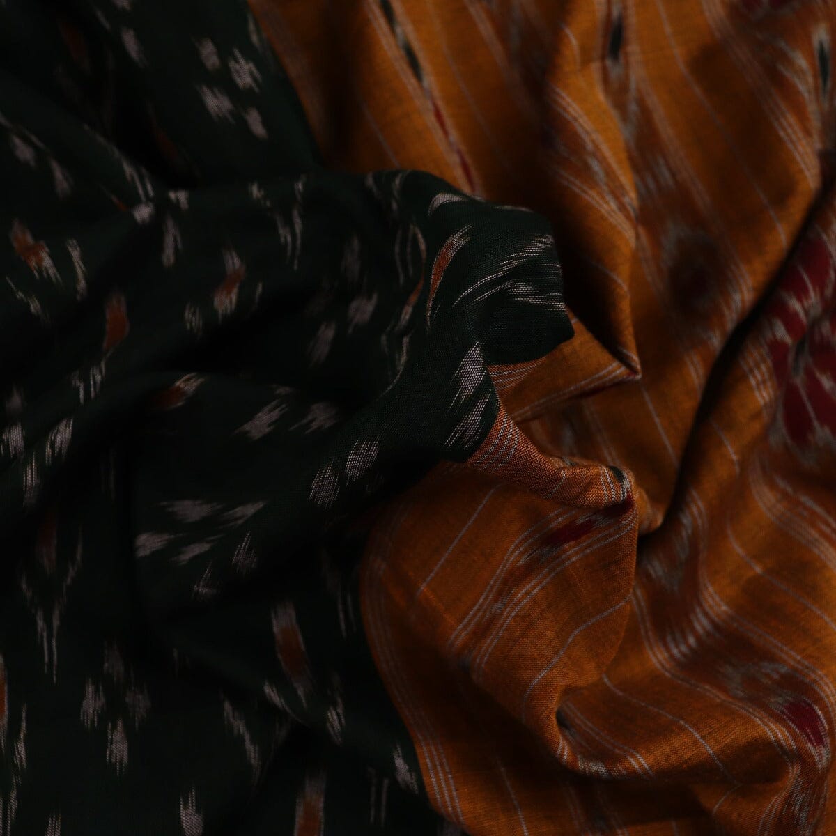 Handloom Sambalpuri Cotton Ikkat Saree Handloom Saree_Sambalpuri Cotton Priyadarshini Handloom 