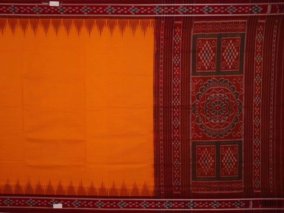 Handloom Sambalpuri Cotton Ikkat Saree Handloom Saree_Sambalpuri Cotton Priyadarshini Handloom 