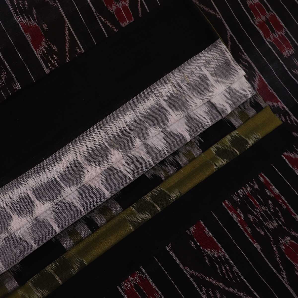 Handloom Sambalpuri Cotton Ikkat Saree Handloom Saree_Sambalpuri Cotton Priyadarshini Handloom 