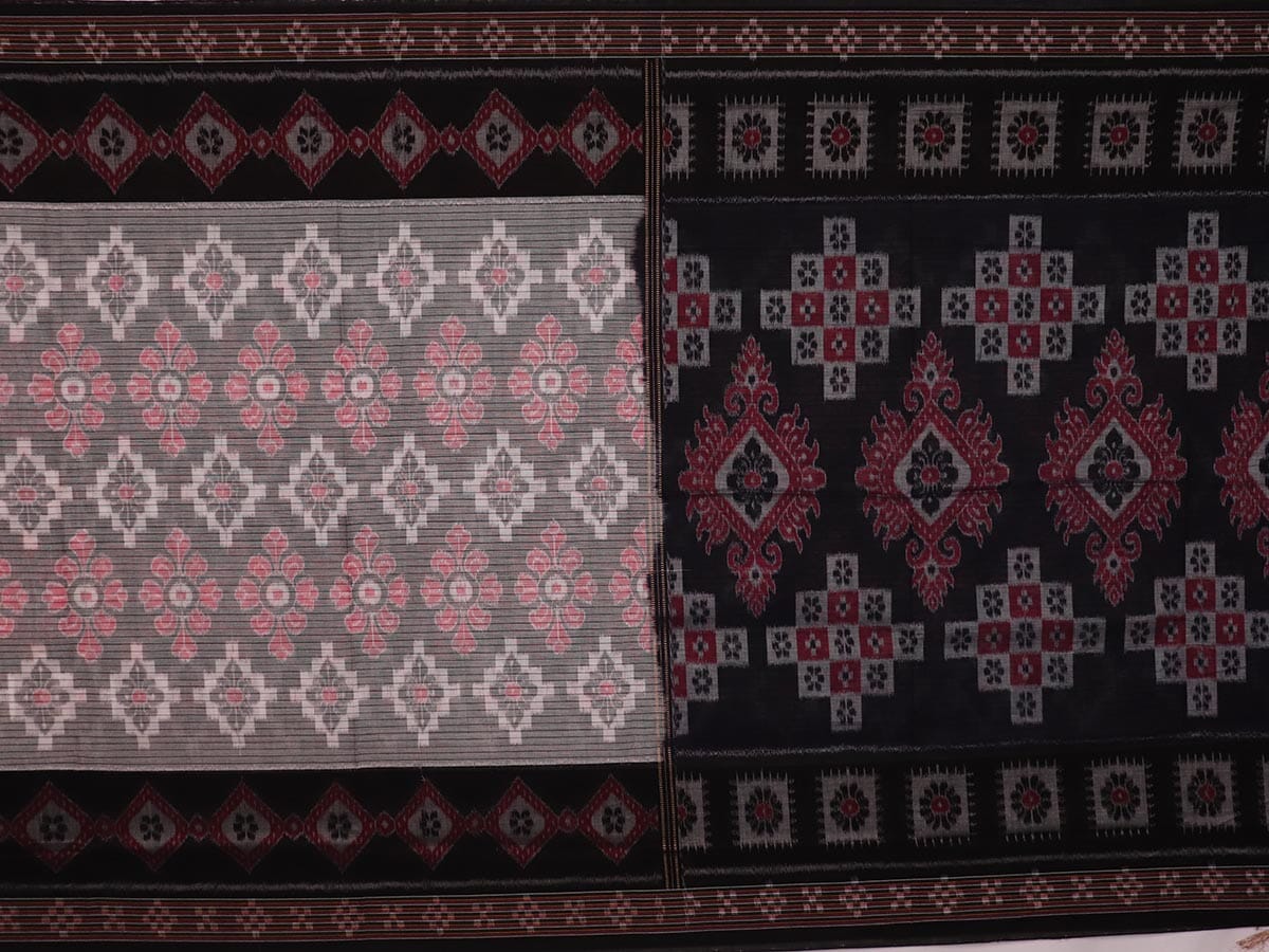 Handloom Sambalpuri Cotton Ikkat Saree Handloom Saree_Sambalpuri Cotton Priyadarshini Handloom 