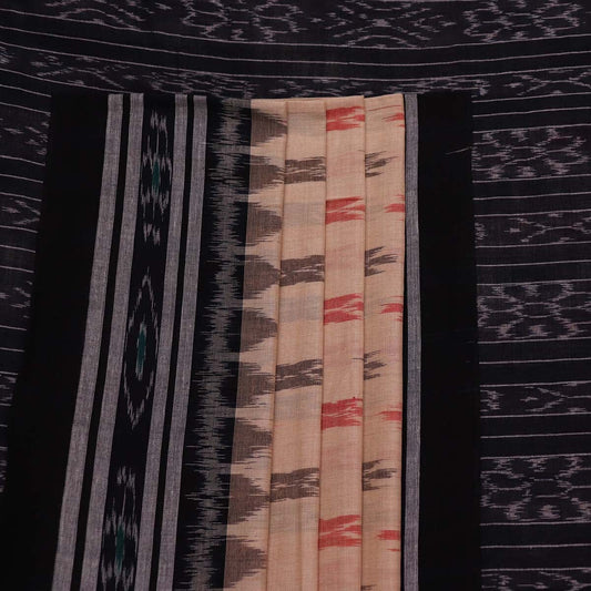 Handloom Sambalpuri Cotton Ikkat Saree Handloom Saree_Sambalpuri Cotton Priyadarshini Handloom 