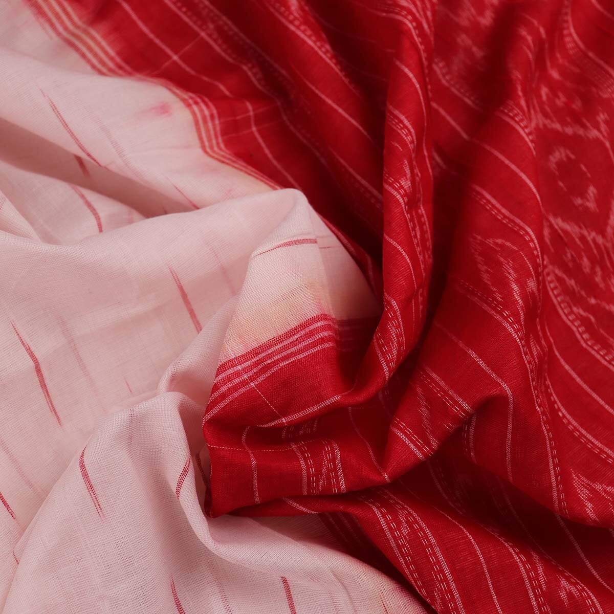 Handloom Sambalpuri Cotton Ikkat Saree Handloom Saree_Sambalpuri Cotton Priyadarshini Handloom 