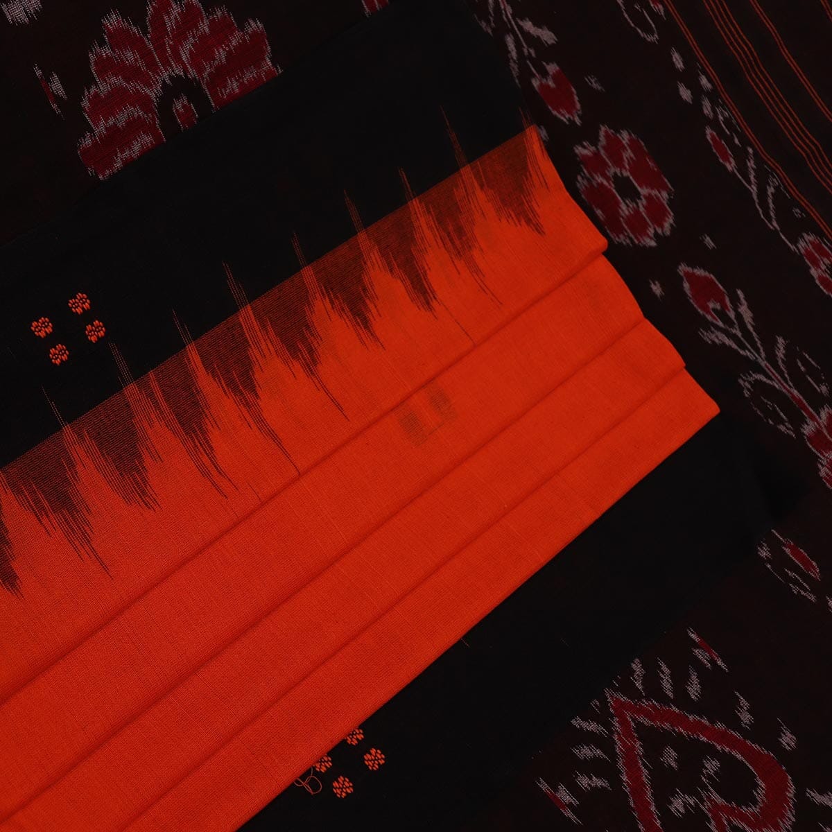 Handloom Sambalpuri Cotton Ikkat Saree Handloom Saree_Sambalpuri Cotton Priyadarshini Handloom 