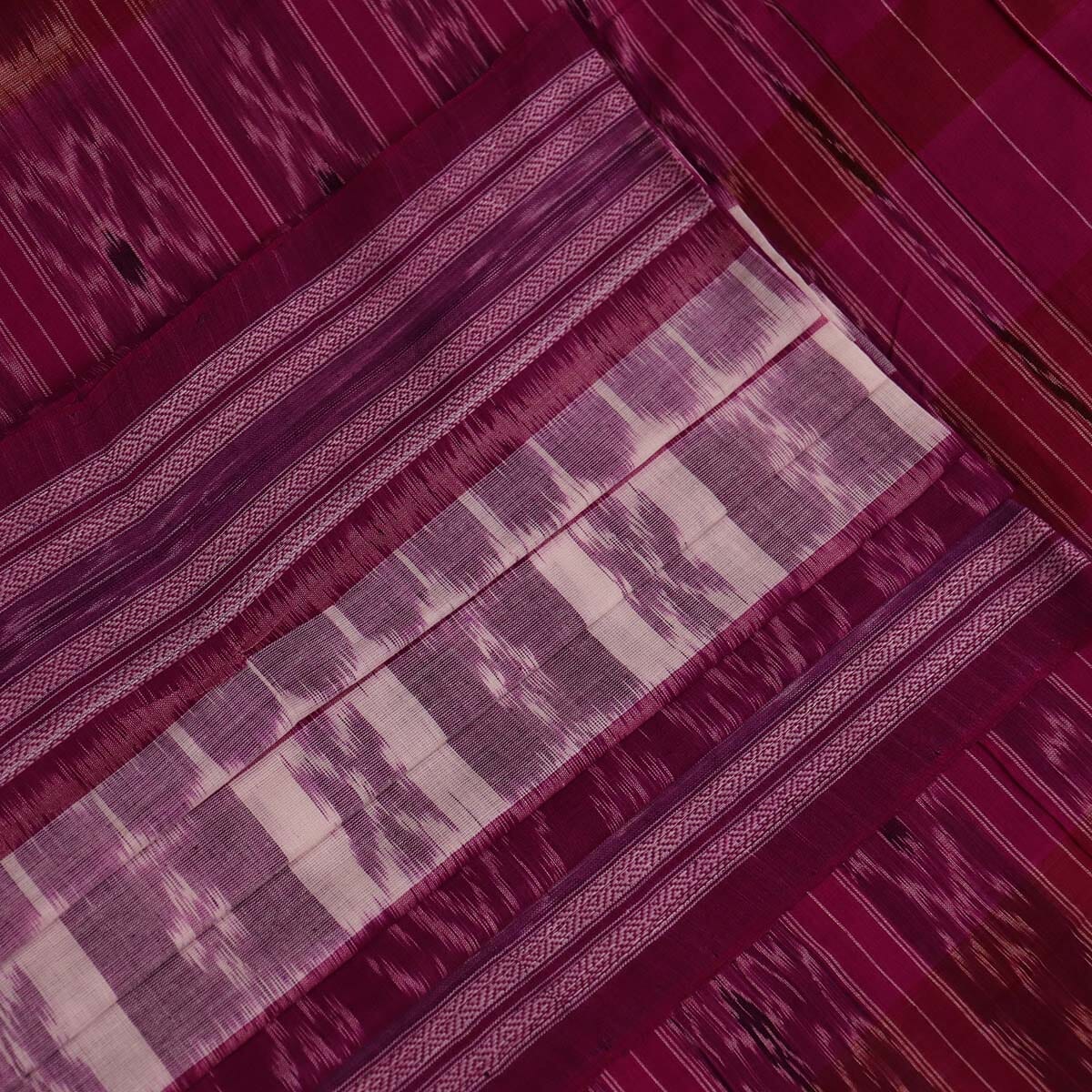 Handloom Sambalpuri Cotton Ikkat Saree Handloom Saree_Sambalpuri Cotton Priyadarshini Handloom 