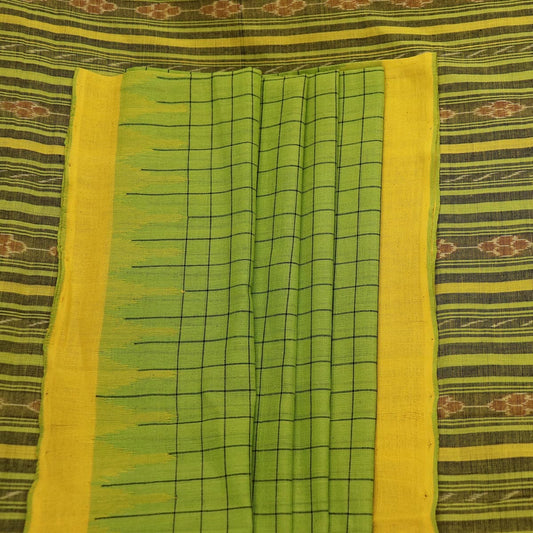 Handloom Sambalpuri Cotton Ikkat Saree Handloom Saree_Sambalpuri Cotton Priyadarshini Handloom 