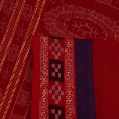 Handloom Sambalpuri Cotton Ikkat Saree Handloom Saree_Sambalpuri Cotton Priyadarshini Handloom 
