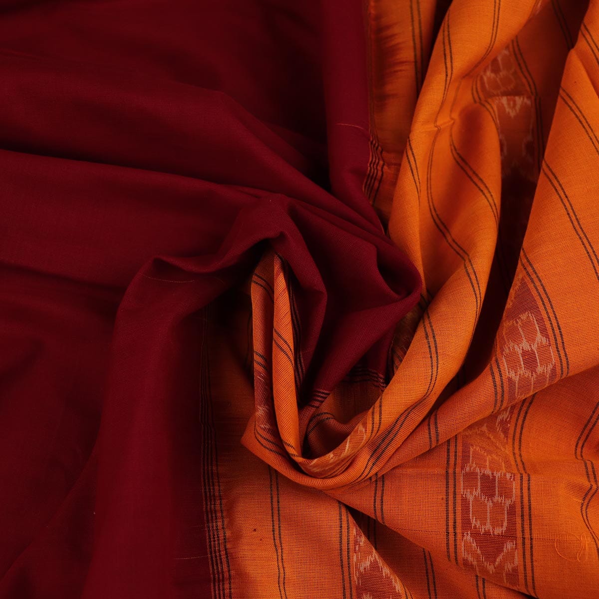 Handloom Sambalpuri Cotton Ikkat Saree Handloom Saree_Sambalpuri Cotton Priyadarshini Handloom 