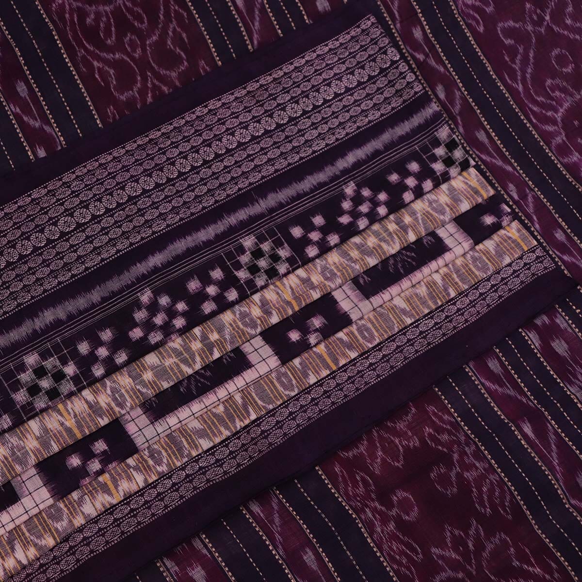 Handloom Sambalpuri Cotton Ikkat Saree Handloom Saree_Sambalpuri Cotton Priyadarshini Handloom 