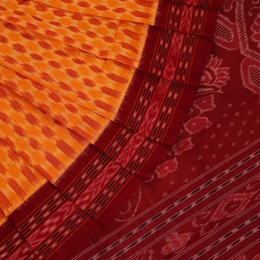Handloom Sambalpuri Cotton Ikkat Saree Handloom Saree_Sambalpuri Cotton Priyadarshini Handloom 