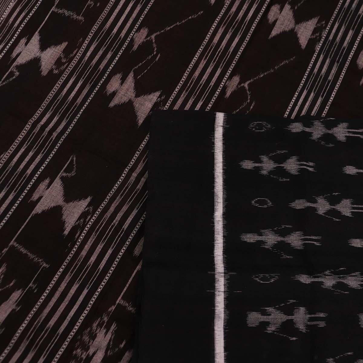 Handloom Sambalpuri Cotton Ikkat Saree Handloom Saree_Sambalpuri Cotton Priyadarshini Handloom 