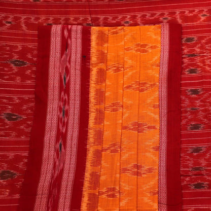 Handloom Sambalpuri Cotton Ikkat Saree Handloom Saree_Sambalpuri Cotton Priyadarshini Handloom 