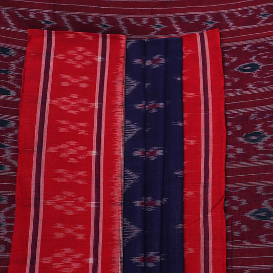 Handloom Sambalpuri Cotton Ikkat Saree Handloom Saree_Sambalpuri Cotton Priyadarshini Handloom 