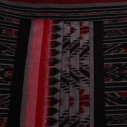 Handloom Sambalpuri Cotton Ikkat Saree Handloom Saree_Sambalpuri Cotton Priyadarshini Handloom 
