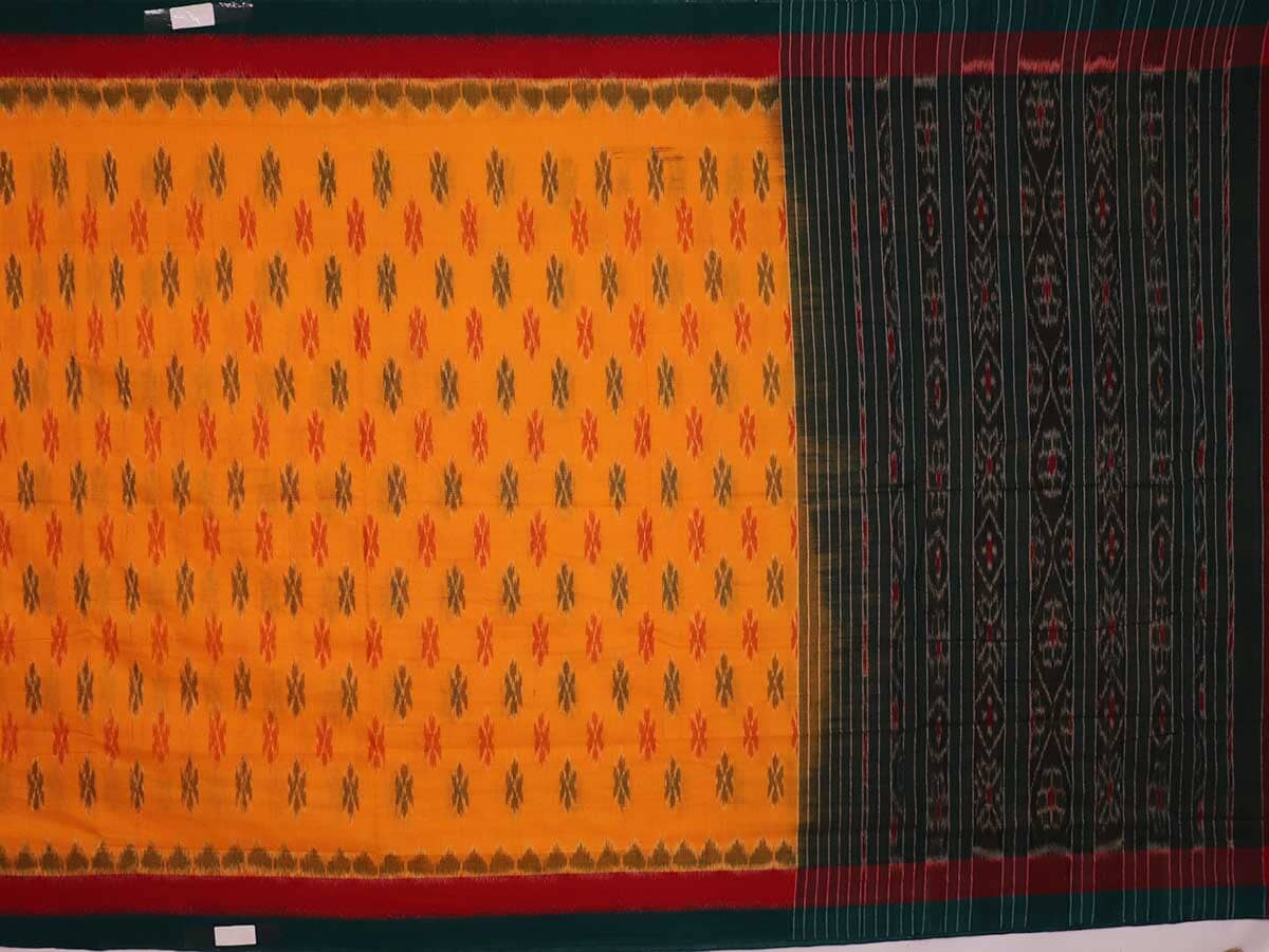 Handloom Sambalpuri Cotton Ikkat Saree Handloom Saree_Sambalpuri Cotton Priyadarshini Handloom 