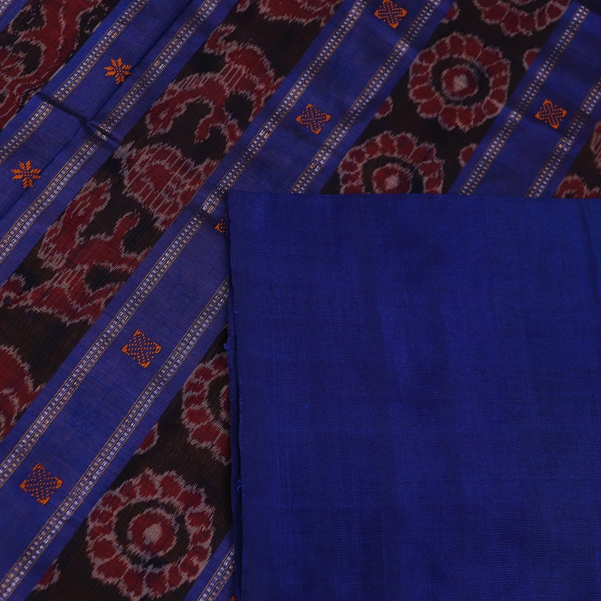 Handloom Sambalpuri Cotton Ikkat Saree Handloom Saree_Sambalpuri Cotton Priyadarshini Handloom 