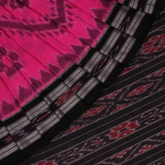 Handloom Sambalpuri Cotton Ikkat Saree Handloom Saree_Sambalpuri Cotton Priyadarshini Handloom 