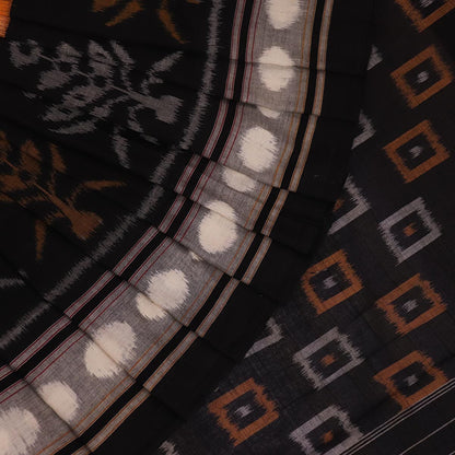 Handloom Sambalpuri Cotton Ikkat Saree Handloom Saree_Sambalpuri Cotton Priyadarshini Handloom 