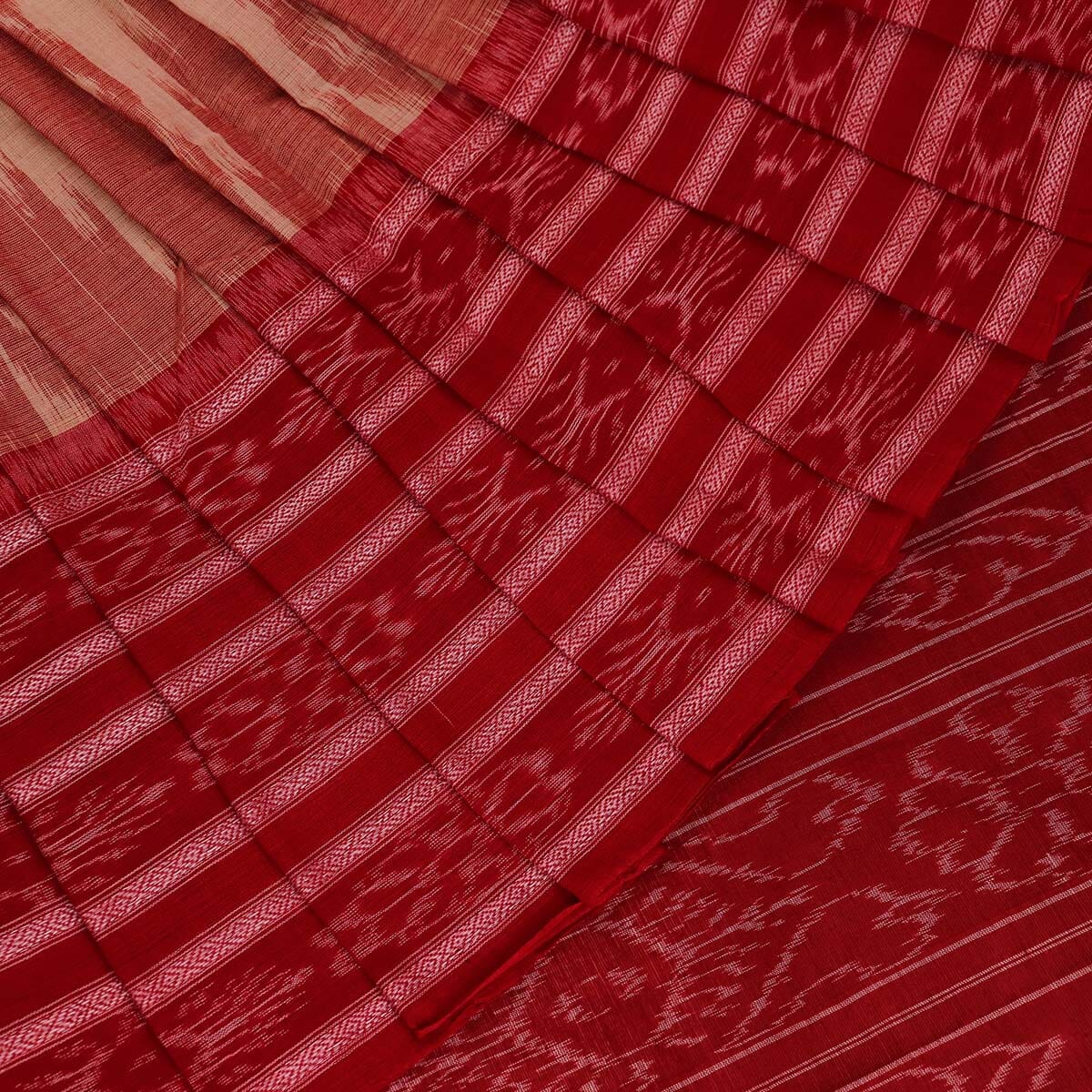 Handloom Sambalpuri Cotton Ikkat Saree Handloom Saree_Sambalpuri Cotton Priyadarshini Handloom 