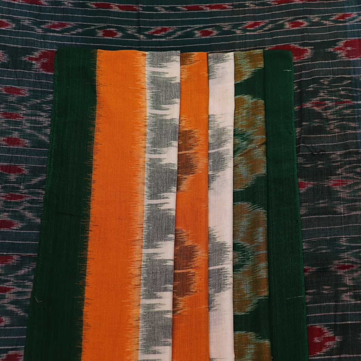 Handloom Sambalpuri Cotton Ikkat Saree Handloom Saree_Sambalpuri Cotton Priyadarshini Handloom 
