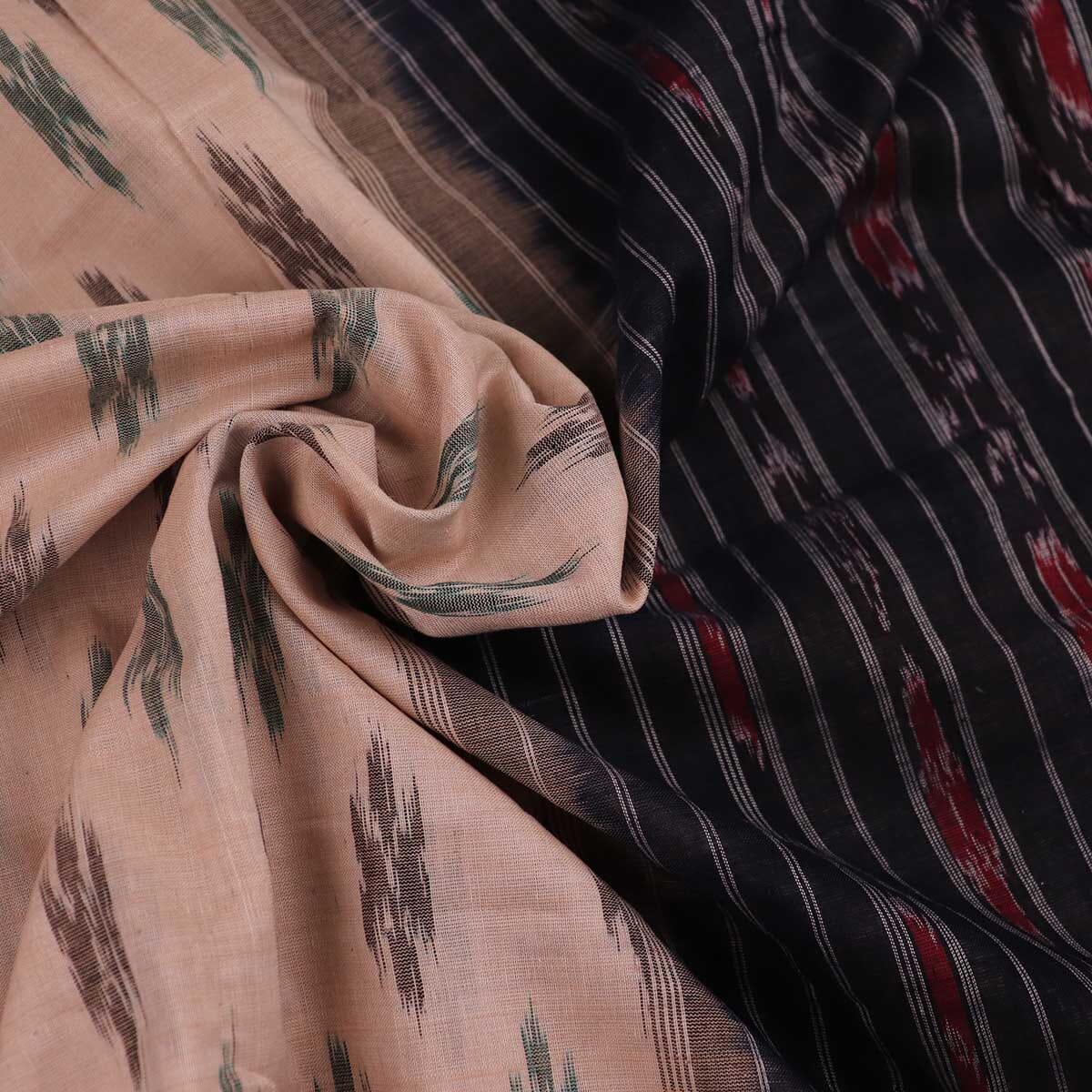Handloom Sambalpuri Cotton Ikkat Saree Handloom Saree_Sambalpuri Cotton Priyadarshini Handloom 
