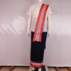 Handloom Sambalpuri Cotton Unstitched Dhoti with Utari for Men Handloom Dhoti_Cotton Priyadarshini Handloom 