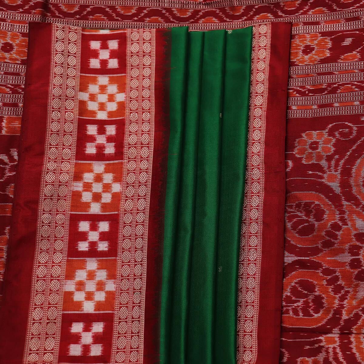 Handloom Sambalpuri Ikkat Silk Saree Handloom Saree_Sambalpuri Silk Priyadarshini Handloom 