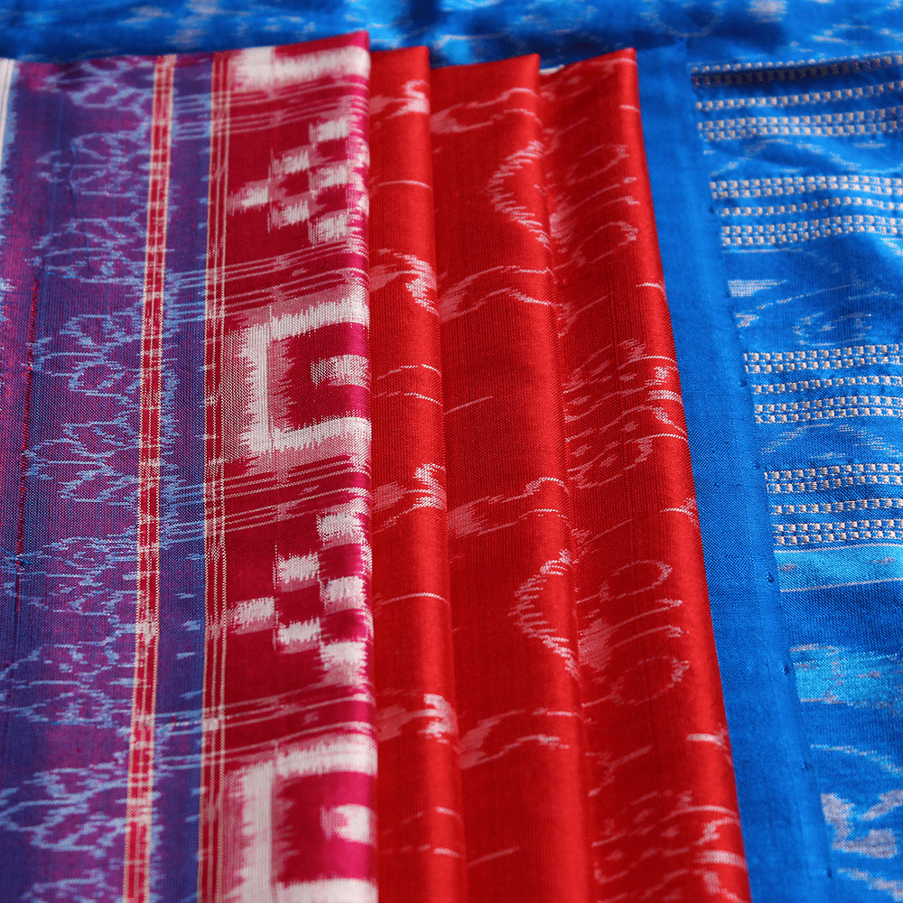 Handloom Sambalpuri Ikkat Silk Saree Handloom Saree_Sambalpuri Silk Priyadarshini Handloom 
