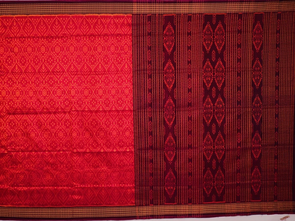 Handloom Sambalpuri Ikkat Silk Saree Handloom Saree_Sambalpuri Silk Priyadarshini Handloom 