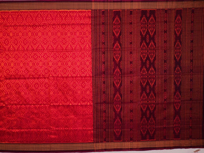 Handloom Sambalpuri Ikkat Silk Saree Handloom Saree_Sambalpuri Silk Priyadarshini Handloom 