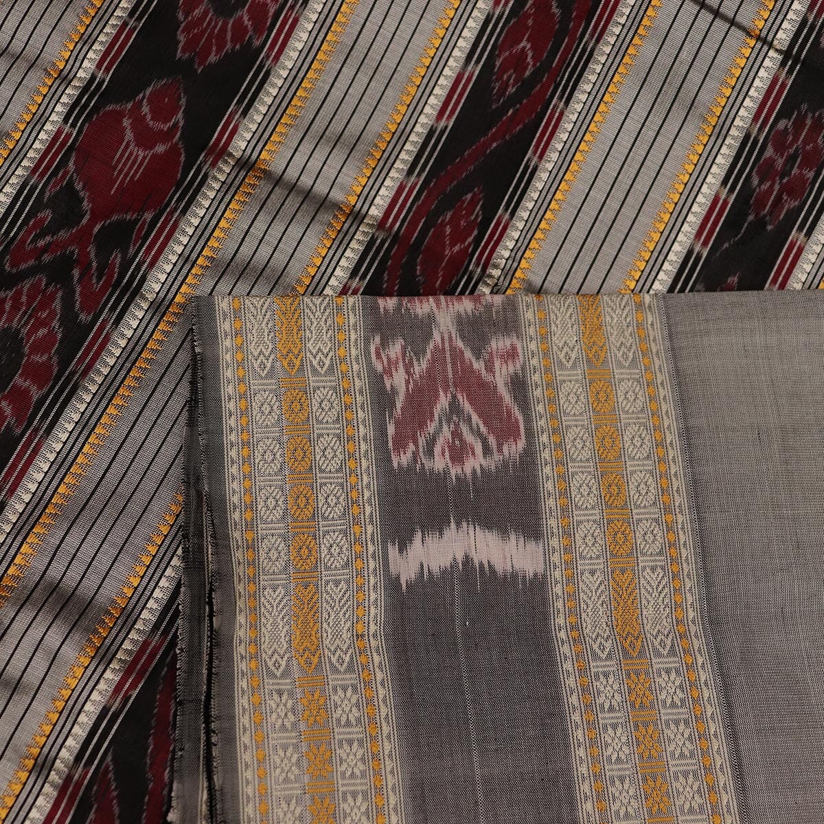 Handloom Sambalpuri Ikkat Silk Saree Handloom Saree_Sambalpuri Silk Priyadarshini Handloom 