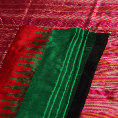 Handloom Sambalpuri Ikkat Silk Saree Handloom Saree_Sambalpuri Silk Priyadarshini Handloom 