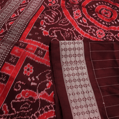 Handloom Sambalpuri Ikkat Silk Saree Handloom Saree_Sambalpuri Silk Priyadarshini Handloom 