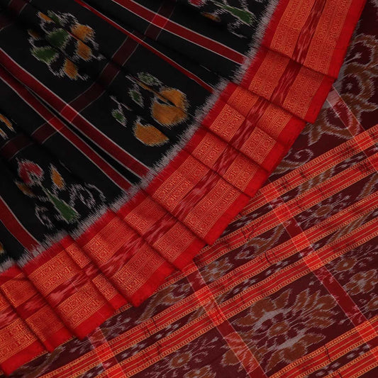 Handloom Sambalpuri Ikkat Silk Saree Handloom Saree_Sambalpuri Silk Priyadarshini Handloom 