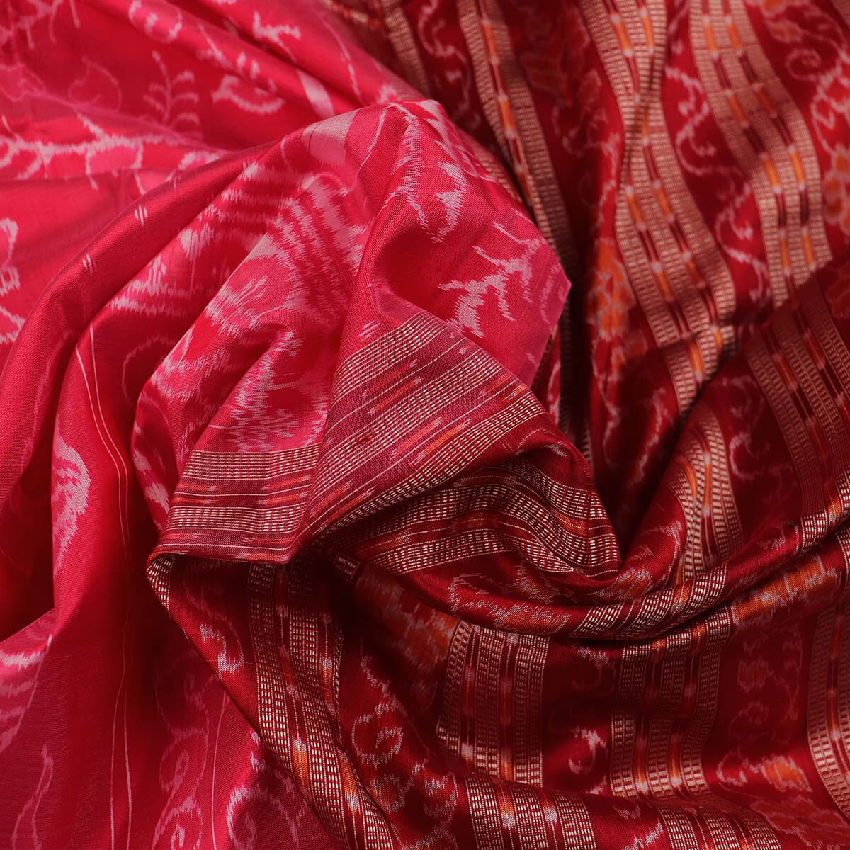 Handloom Sambalpuri Ikkat Silk Saree Handloom Saree_Sambalpuri Silk Priyadarshini Handloom 