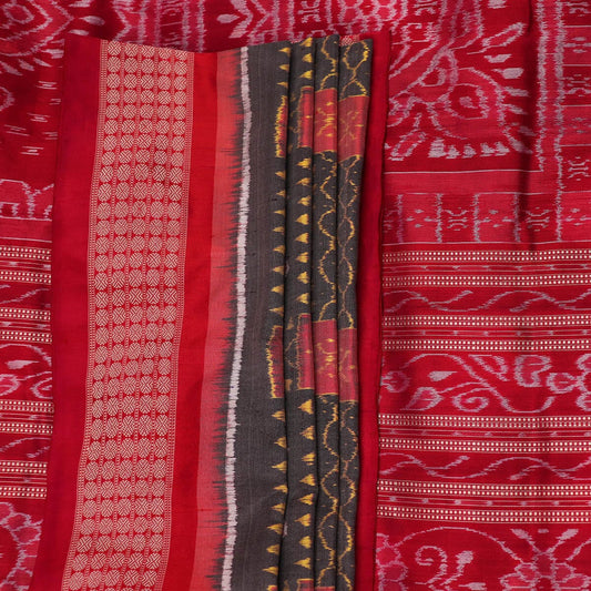 Handloom Sambalpuri Ikkat Silk Saree Handloom Saree_Sambalpuri Silk Priyadarshini Handloom 