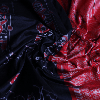 Handloom Sambalpuri Ikkat Silk Saree Handloom Saree_Sambalpuri Silk Priyadarshini Handloom 