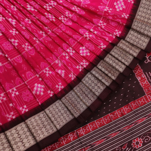 Sambalpuri Handloom Silk Saree - Elegant Pasapalli